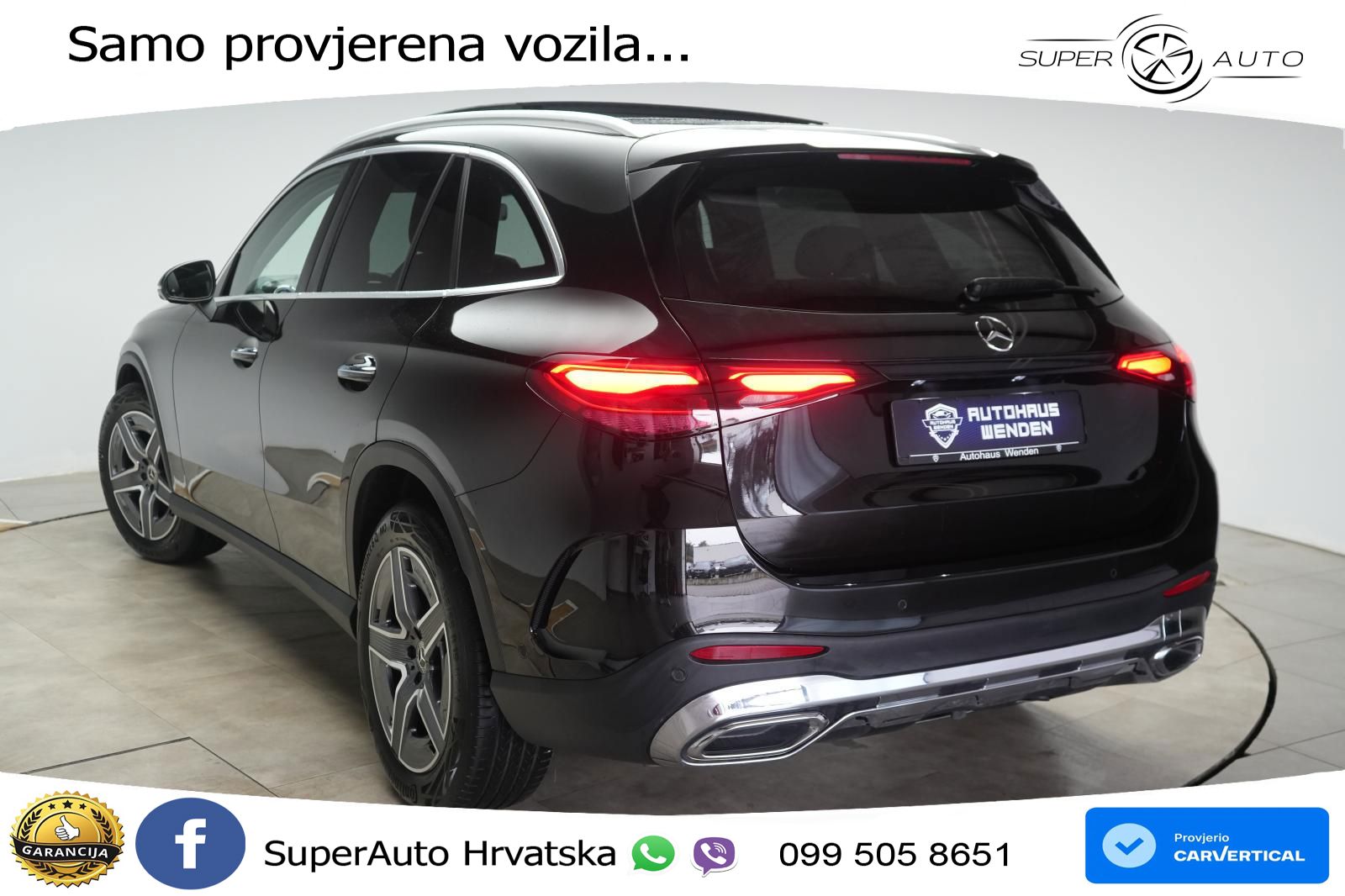 Mercedes GLC 220d (197 KS) 4MATIC 9G-TRONIC AMG ZRAČNI+ACC+GR SJED+KAM+PANO