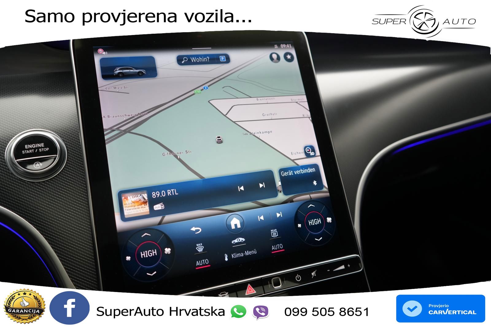 Mercedes GLC 220d (197 KS) 4MATIC 9G-TRONIC AMG ZRAČNI+ACC+GR SJED+KAM+PANO