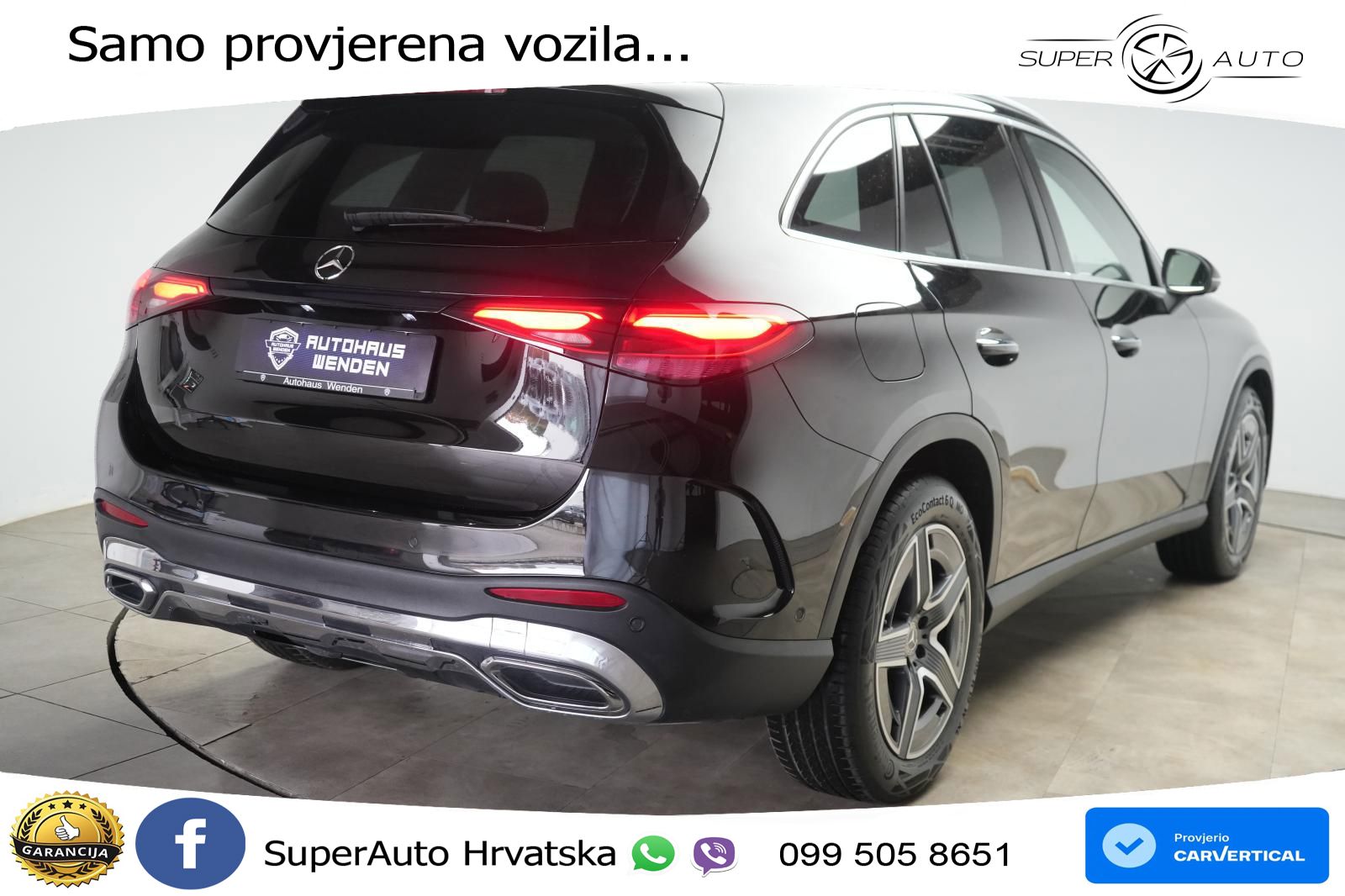 Mercedes GLC 220d (197 KS) 4MATIC 9G-TRONIC AMG ZRAČNI+ACC+GR SJED+KAM+PANO