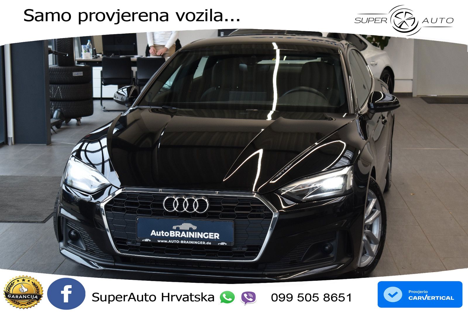 Audi A5 Sportback 40 TDI (204 KS) S tronic LED+GR SJED+ACC
