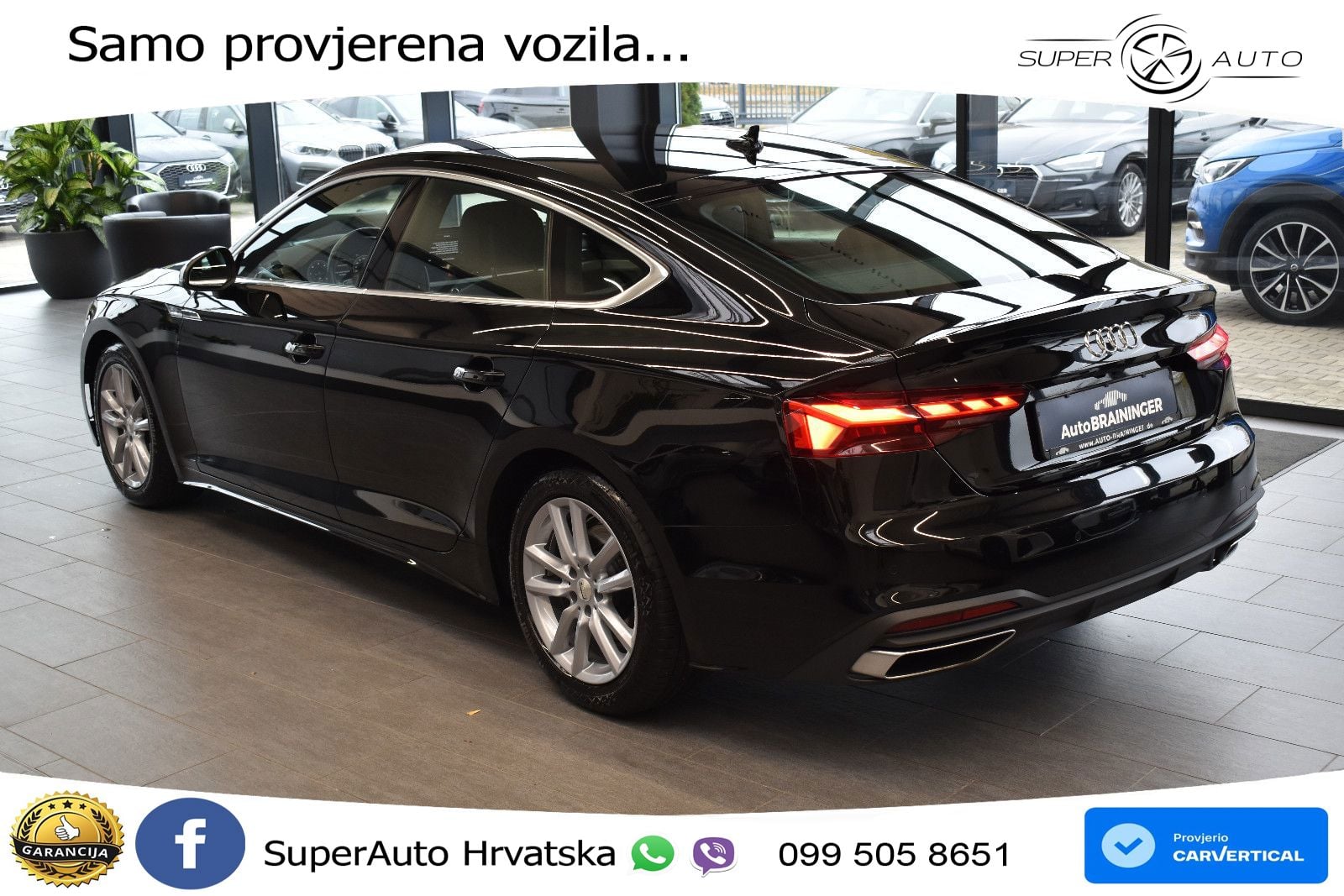 Audi A5 Sportback 40 TDI (204 KS) S tronic LED+GR SJED+ACC
