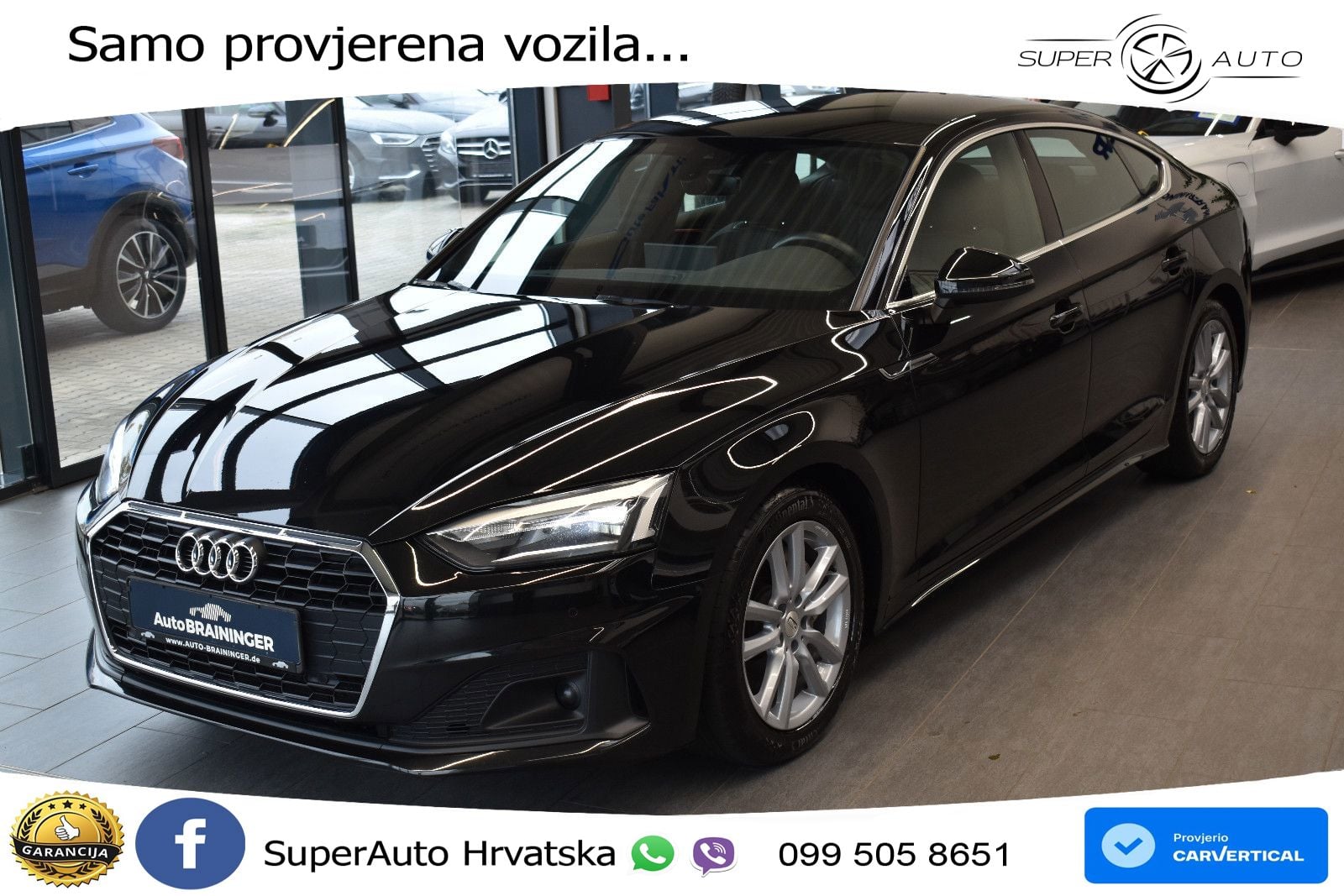 Audi A5 Sportback 40 TDI (204 KS) S tronic LED+GR SJED+ACC