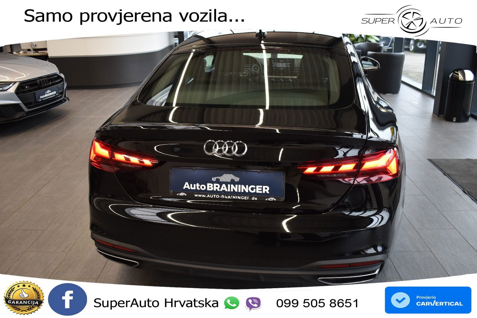 Audi A5 Sportback 40 TDI (204 KS) S tronic LED+GR SJED+ACC