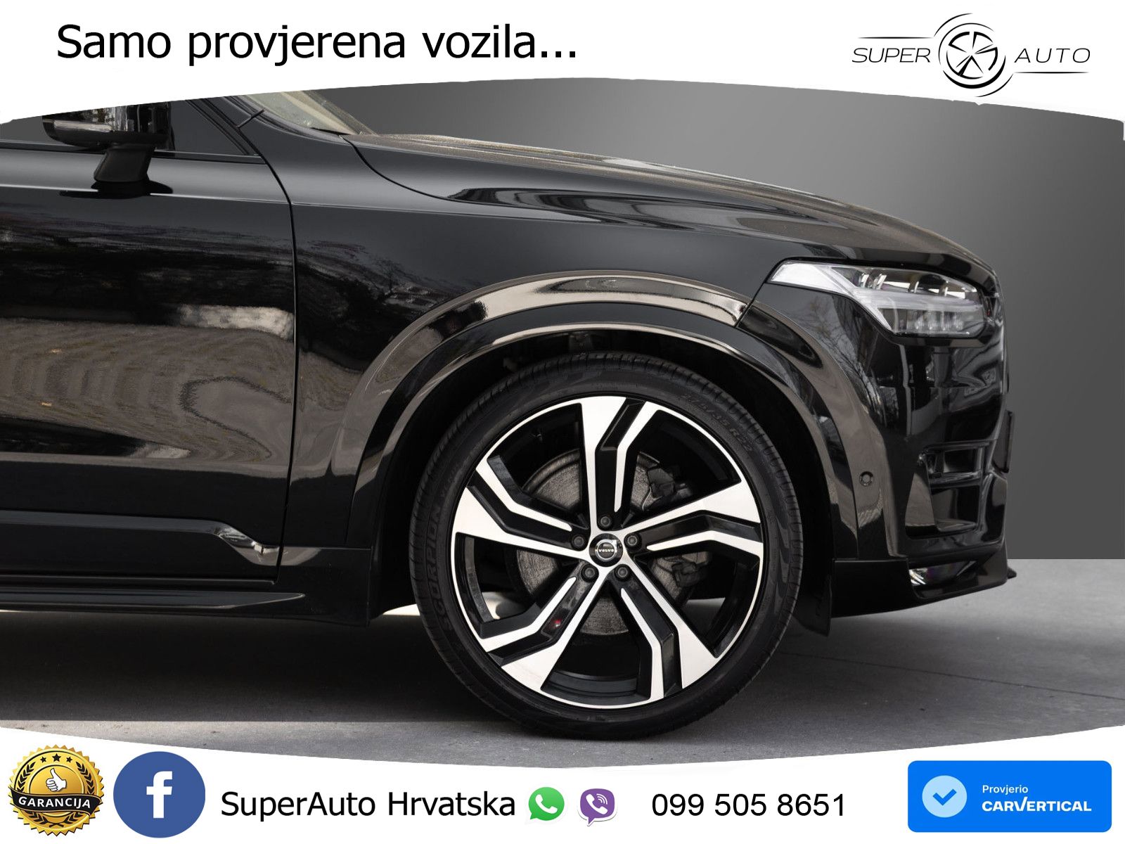 Volvo XC90 2.0 B5 AWD Automatic ACC+HEAD+4xGR SJED+360+PANO