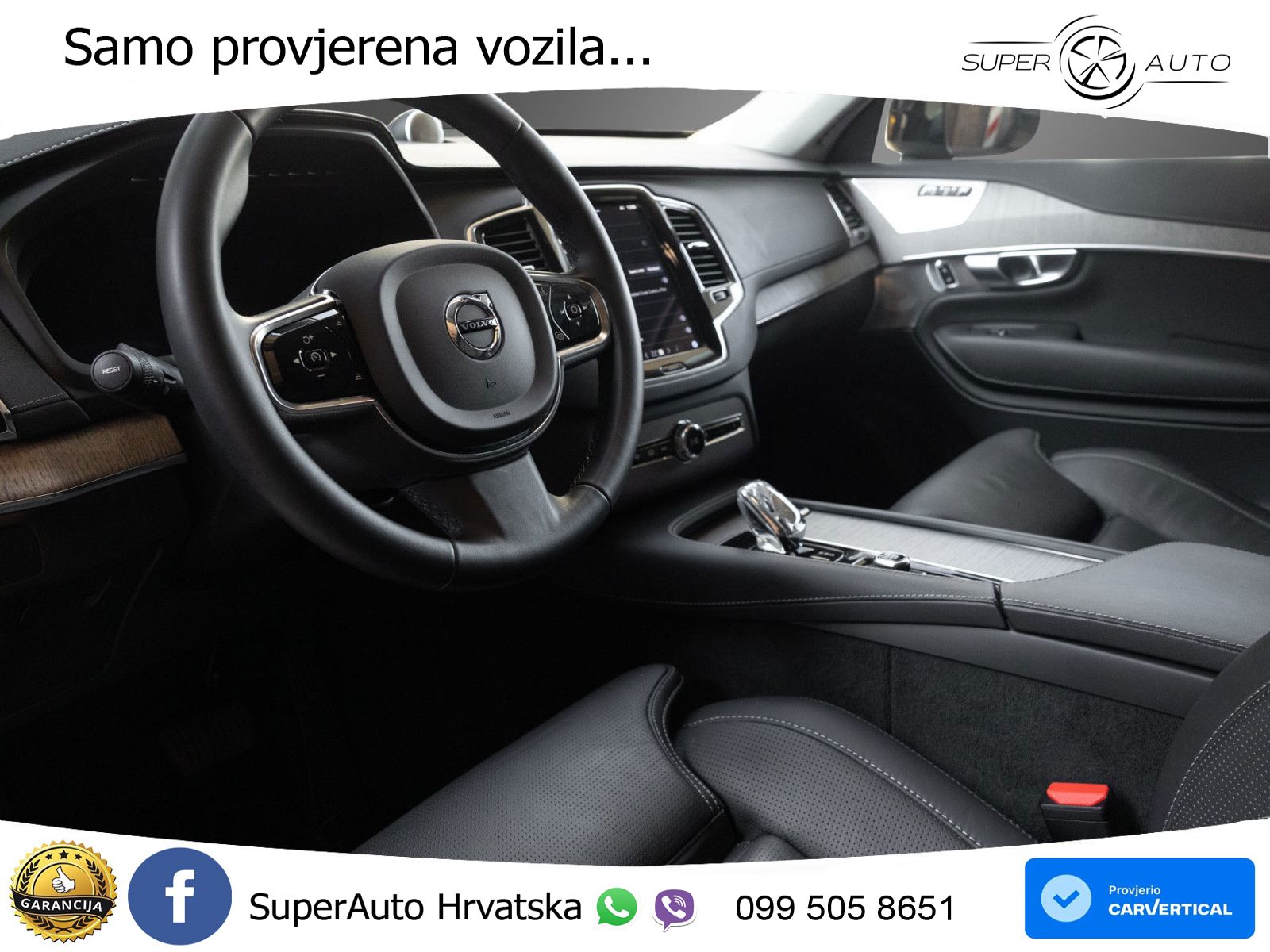Volvo XC90 2.0 B5 AWD Automatic ACC+HEAD+4xGR SJED+360+PANO