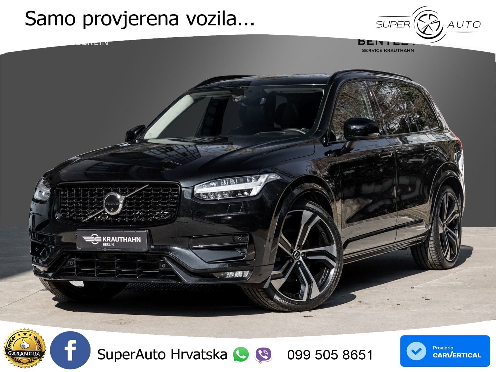 Volvo XC90 2.0 B5 AWD Automatic ACC+HEAD+4xGR SJED+360+PANO