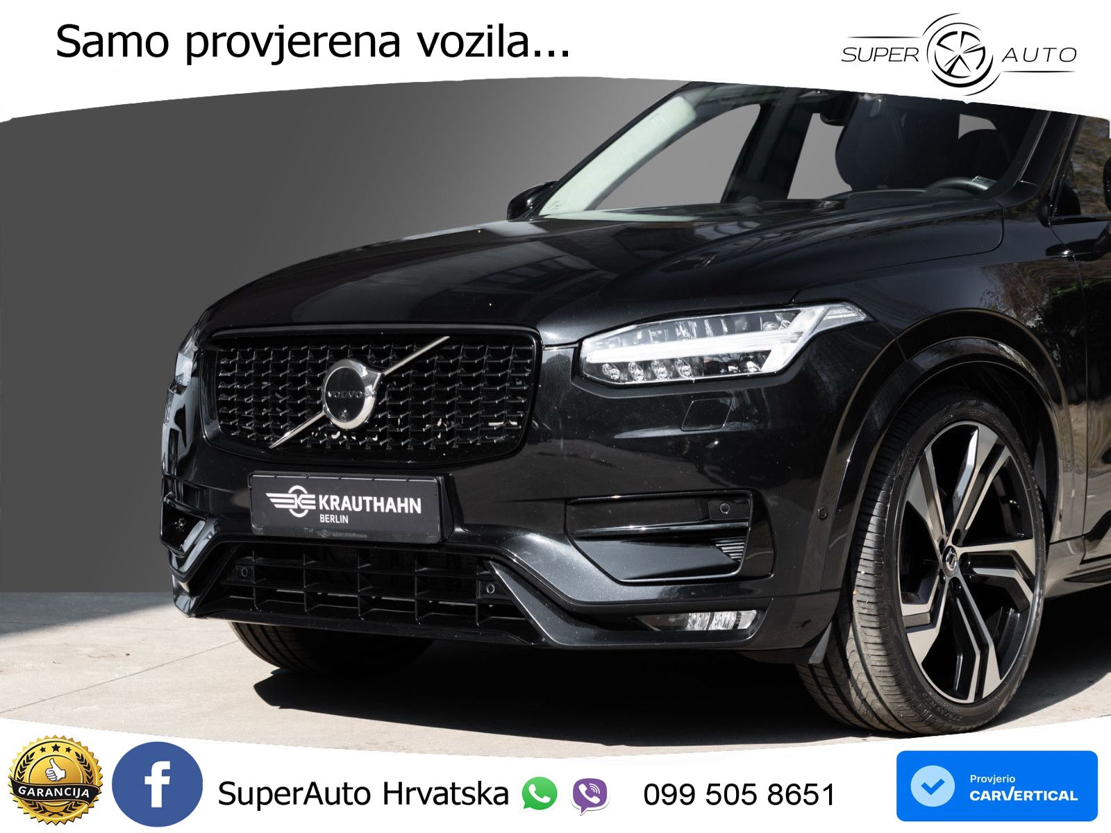 Volvo XC90 2.0 B5 AWD Automatic ACC+HEAD+4xGR SJED+360+PANO