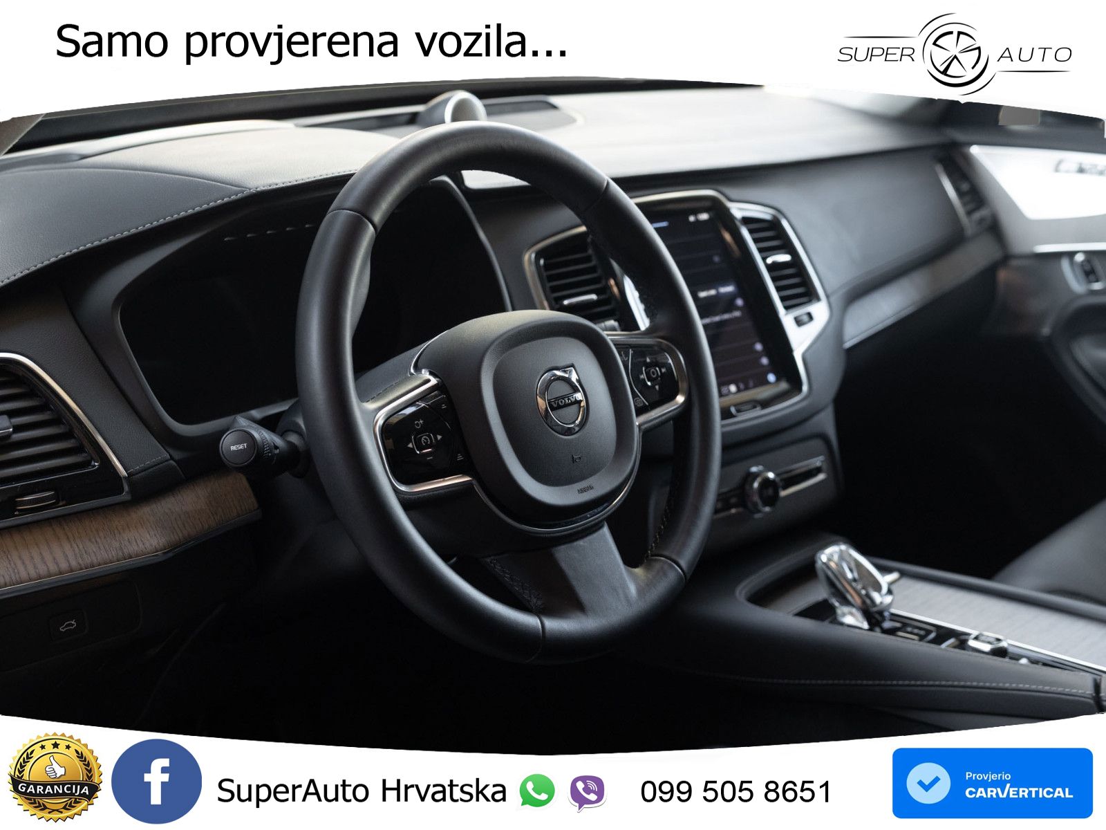 Volvo XC90 2.0 B5 AWD Automatic ACC+HEAD+4xGR SJED+360+PANO