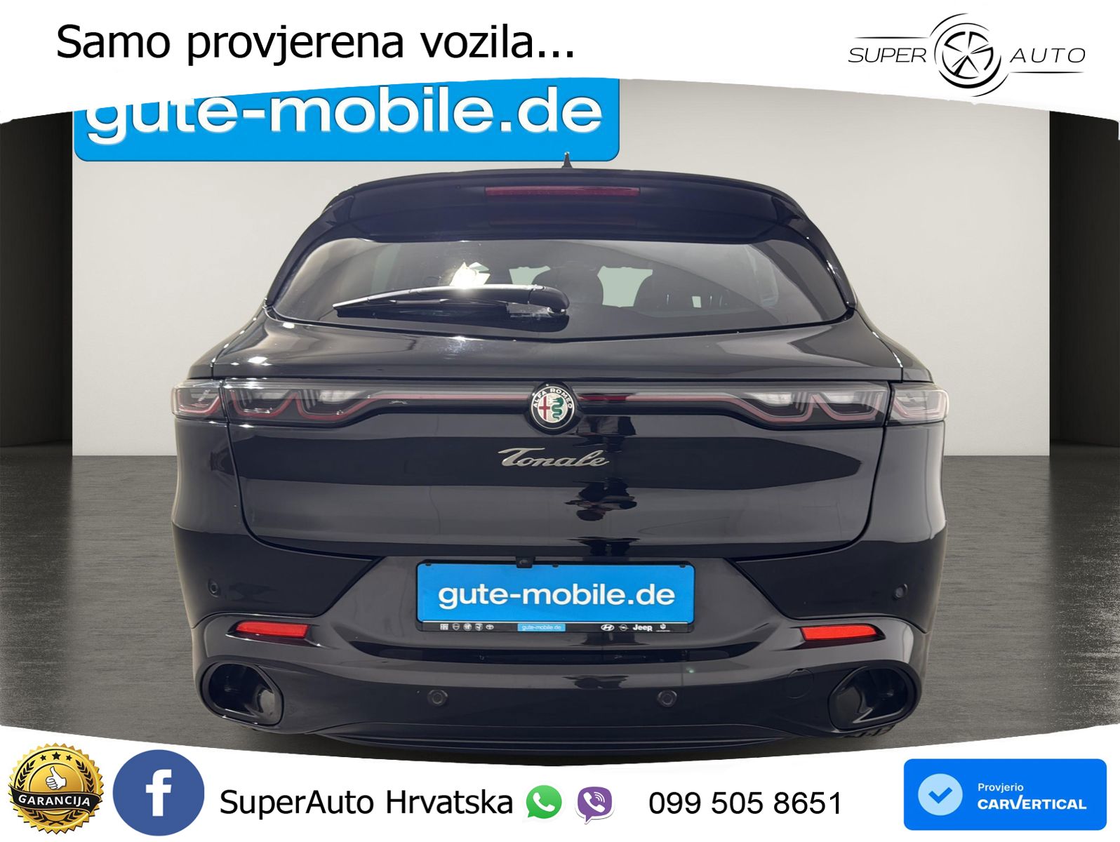 Alfa Romeo Tonale 1.5 VGT (160 KS) 48V-Hybrid TCT LED+GR SJED+ACC