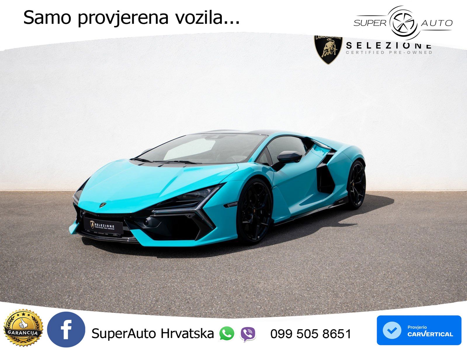 Lamborghini Revuelto 6.5 V12 (1015 KS) 4WD DCT LED+GR SJED+ACC