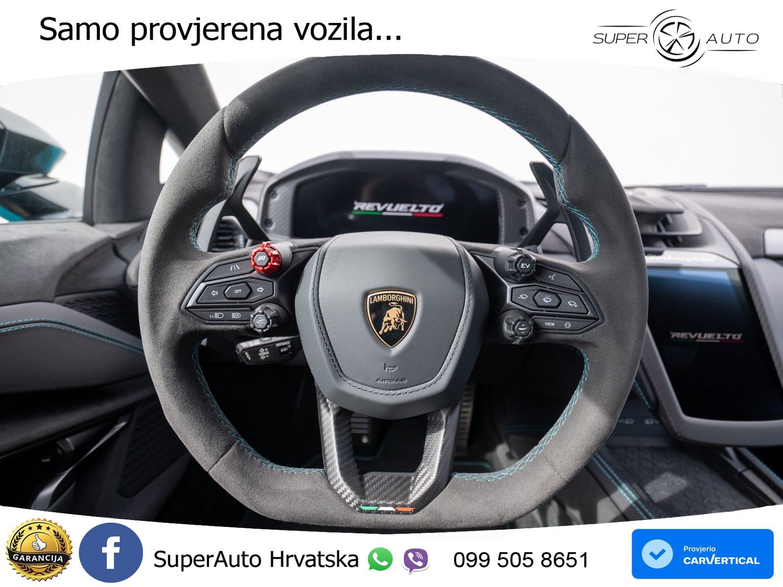 Lamborghini Revuelto 6.5 V12 (1015 KS) 4WD DCT LED+GR SJED+ACC
