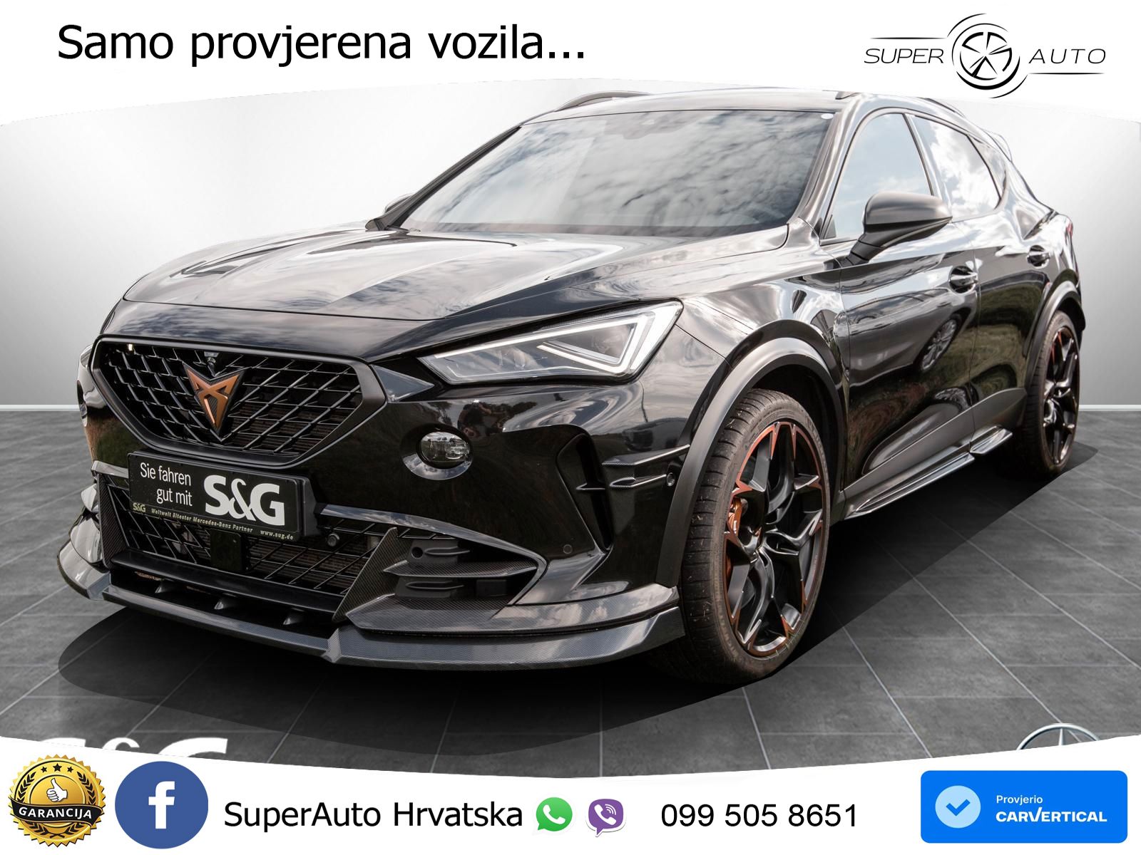 Cupra Formentor VZ5 2.5 TSI (390 KS) 4Drive DSG LED+ACC