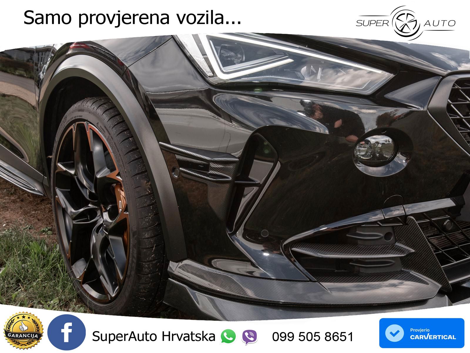 Cupra Formentor VZ5 2.5 TSI (390 KS) 4Drive DSG LED+ACC