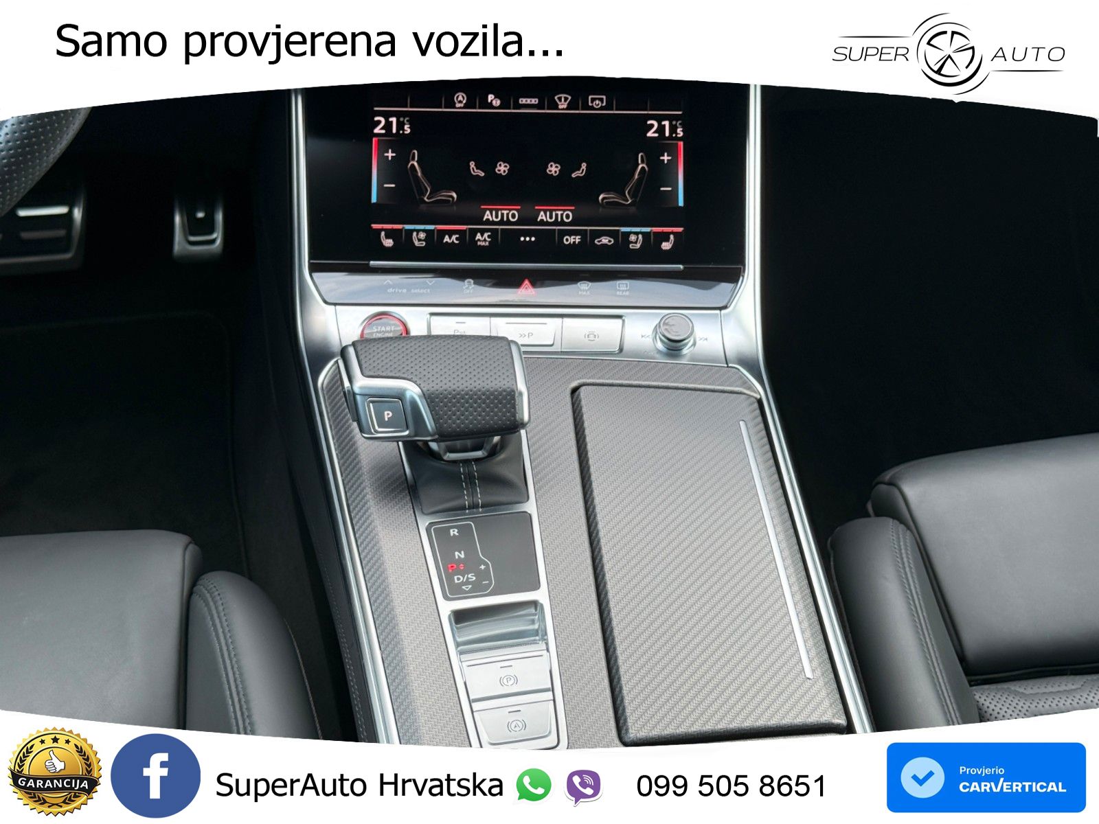 Audi RS6 Avant 4.0 TFSI V8 (600 KS) quattro Tiptronic ZRAČNI+ACC+GR SJED+KAM+PANO