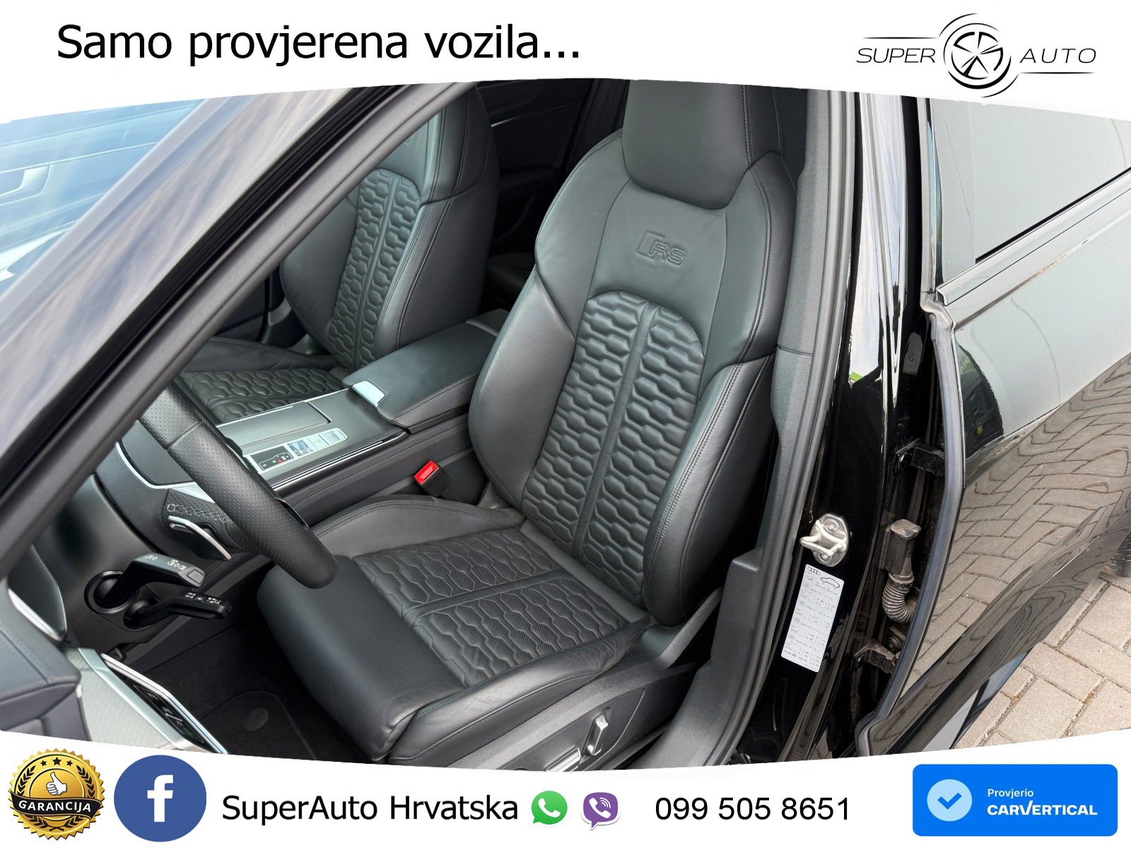Audi RS6 Avant 4.0 TFSI V8 (600 KS) quattro Tiptronic ZRAČNI+ACC+GR SJED+KAM+PANO