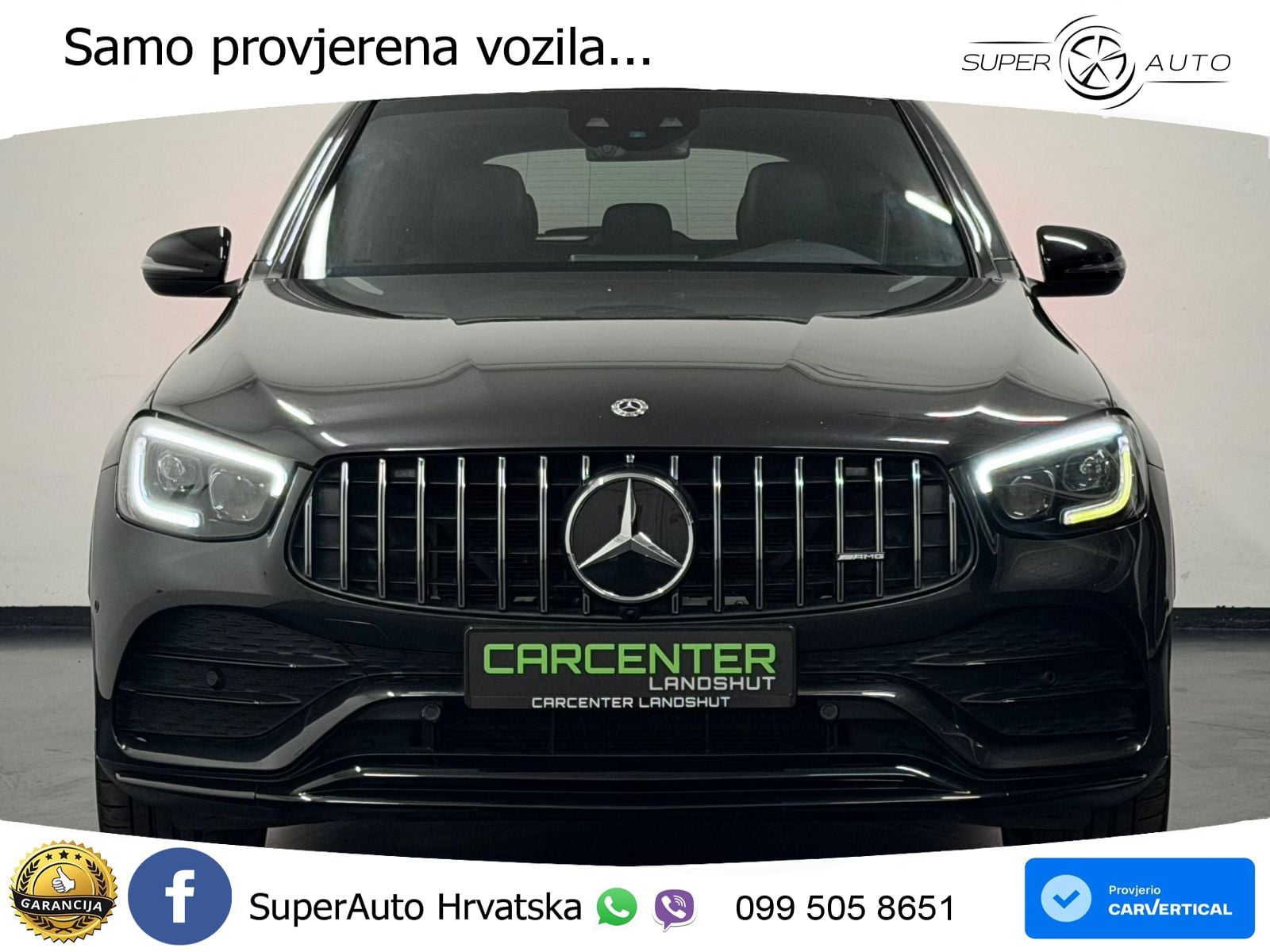 Mercedes AMG GLC 43 V6 (390 KS) 4MATIC TCT LED+GR SJED+ACC