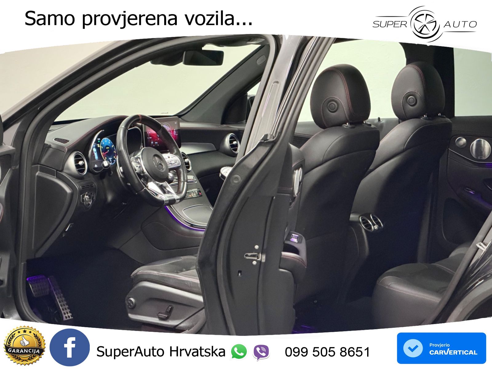 Mercedes AMG GLC 43 V6 (390 KS) 4MATIC TCT LED+GR SJED+ACC