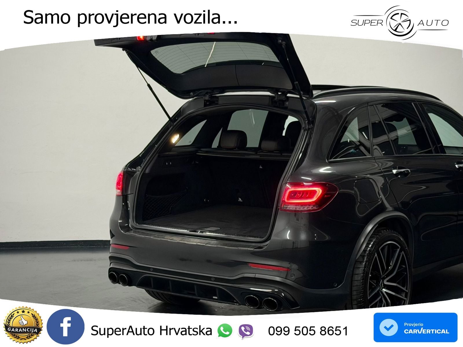Mercedes AMG GLC 43 V6 (390 KS) 4MATIC TCT LED+GR SJED+ACC