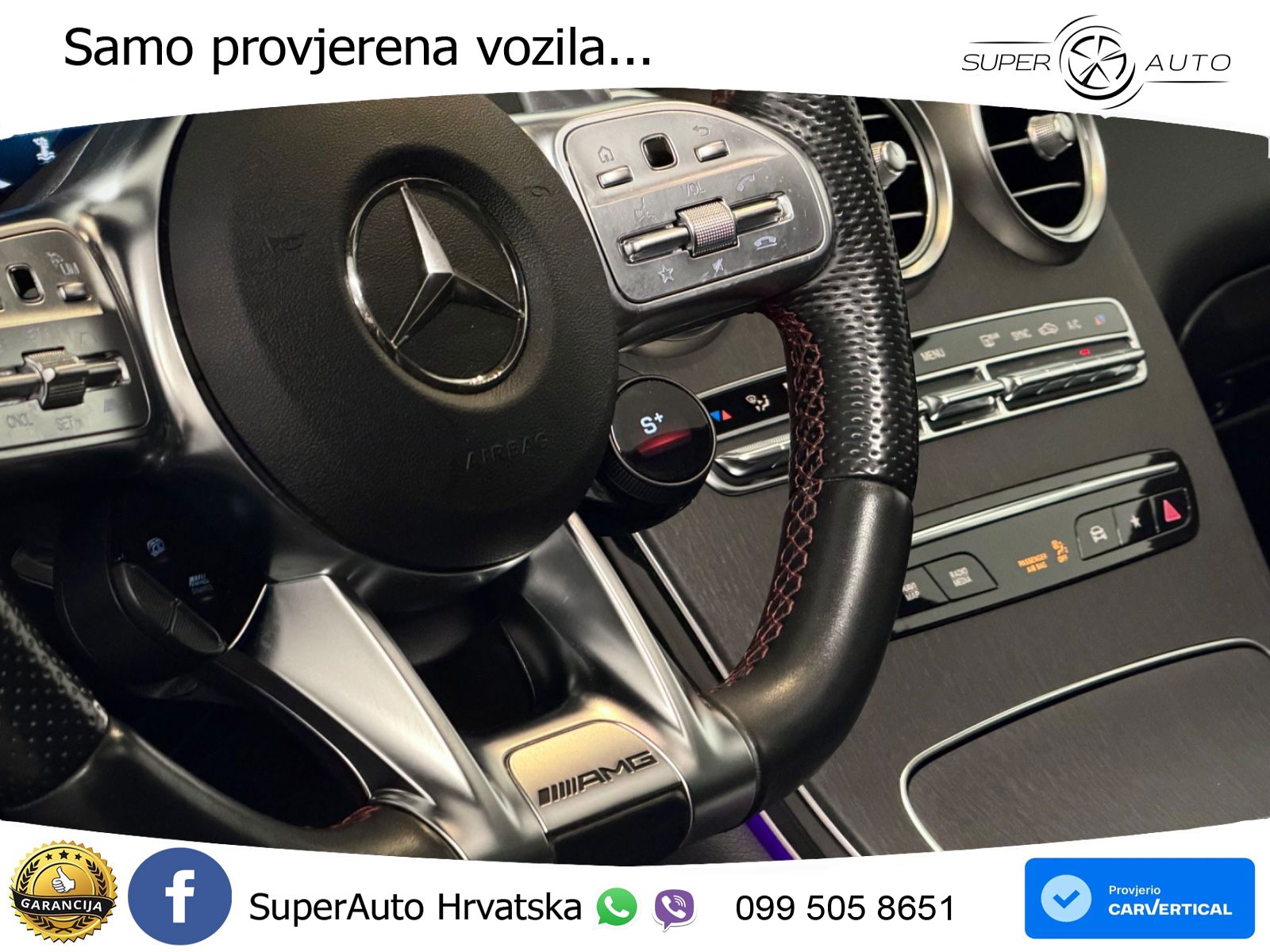 Mercedes AMG GLC 43 V6 (390 KS) 4MATIC TCT LED+GR SJED+ACC