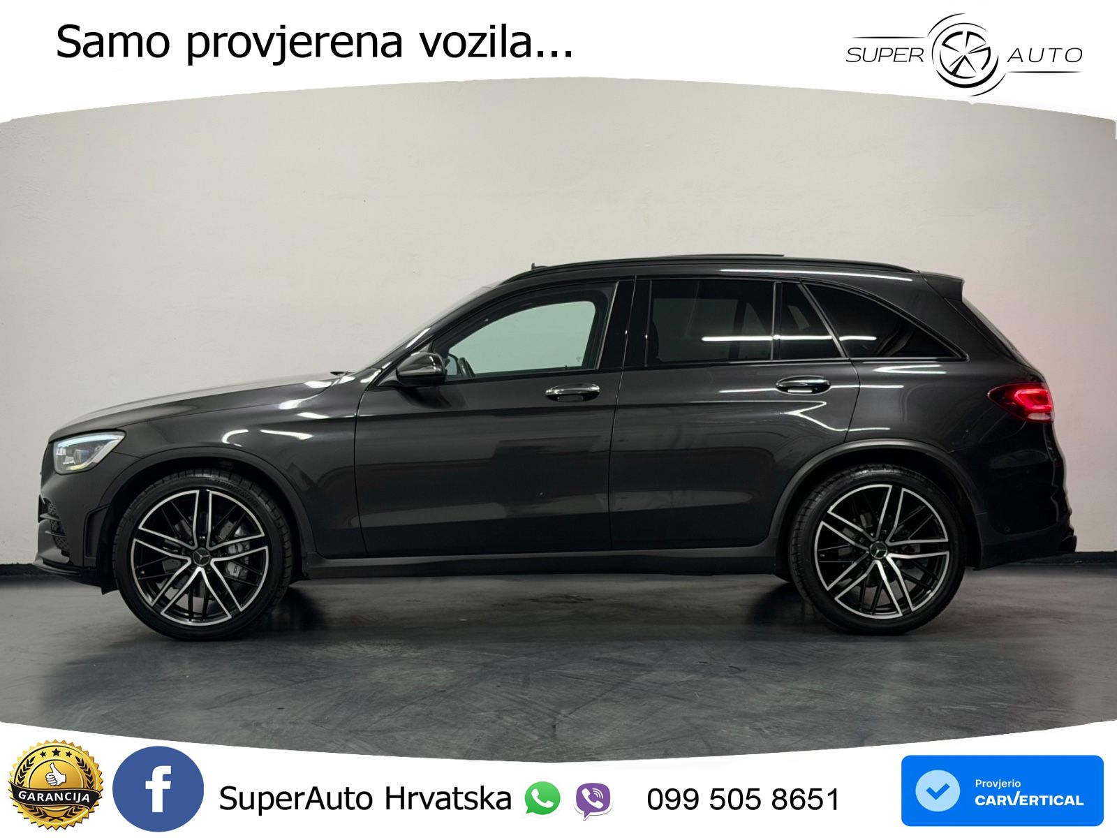 Mercedes AMG GLC 43 V6 (390 KS) 4MATIC TCT LED+GR SJED+ACC