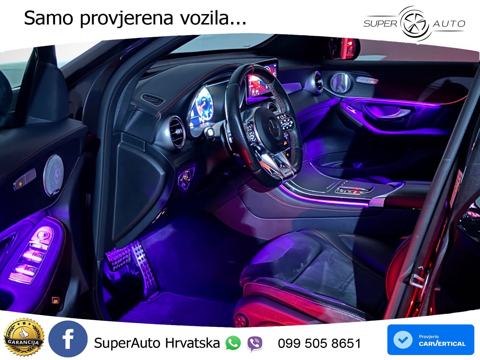 Mercedes AMG GLC 43 V6 (390 KS) 4MATIC TCT LED+GR SJED+ACC