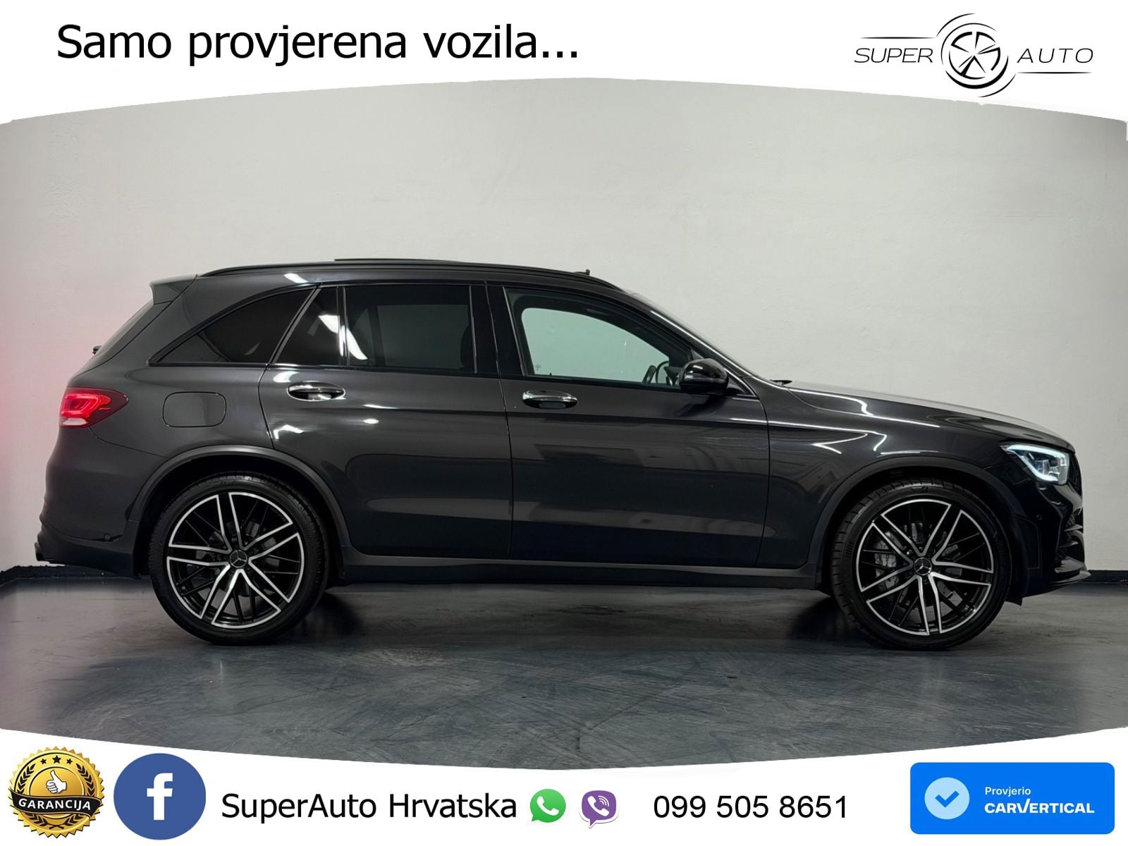 Mercedes AMG GLC 43 V6 (390 KS) 4MATIC TCT LED+GR SJED+ACC