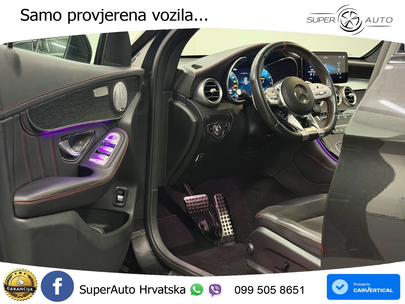 Mercedes AMG GLC 43 V6 (390 KS) 4MATIC TCT LED+GR SJED+ACC