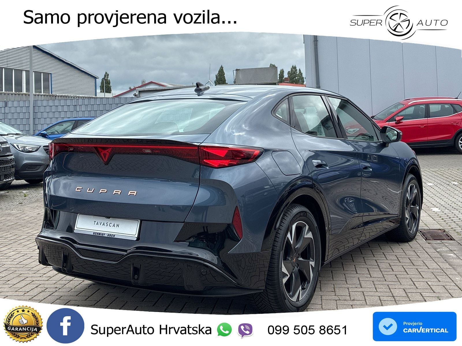 Cupra Tavascan 82 kWh (286 KS) LED+GR SJED+ACC