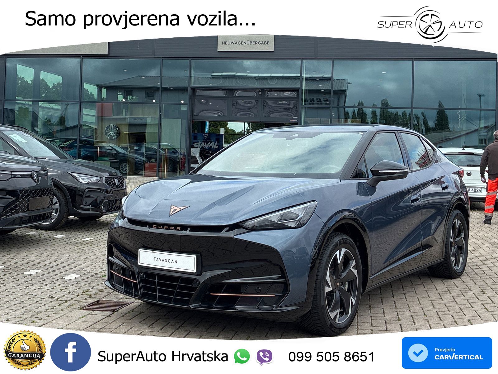 Cupra Tavascan 82 kWh (286 KS) LED+GR SJED+ACC