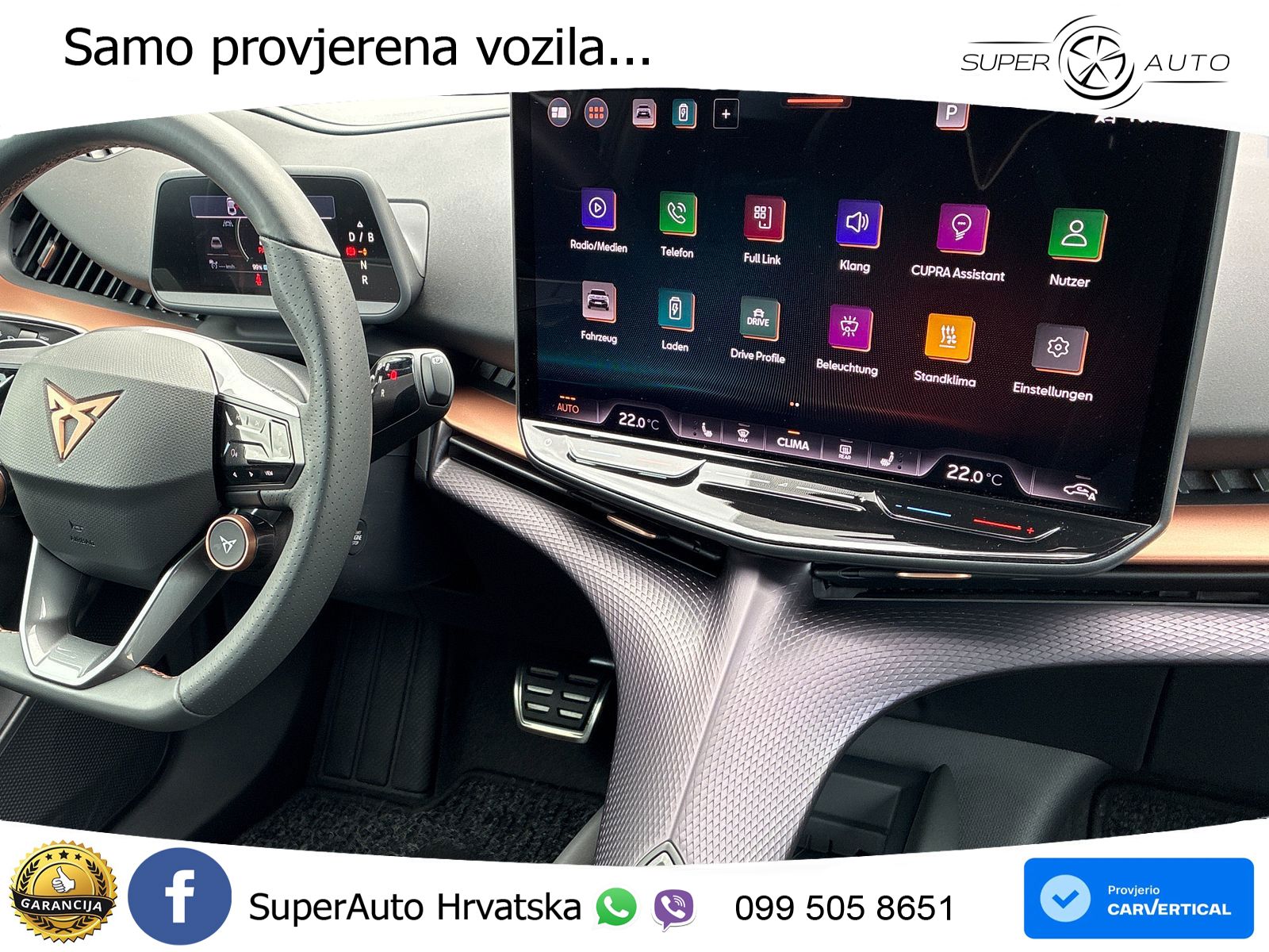 Cupra Tavascan 82 kWh (286 KS) LED+GR SJED+ACC