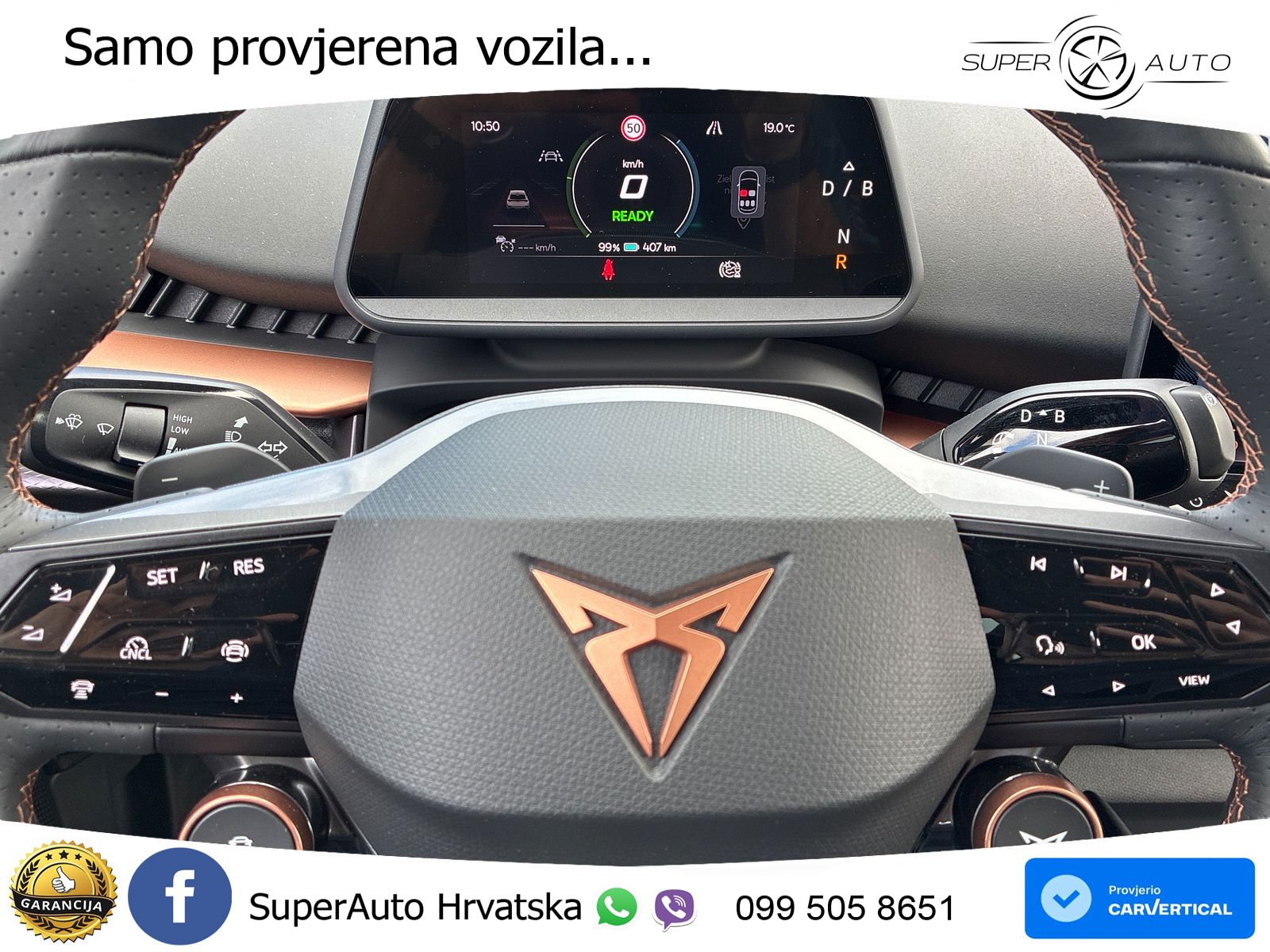 Cupra Tavascan 82 kWh (286 KS) LED+GR SJED+ACC