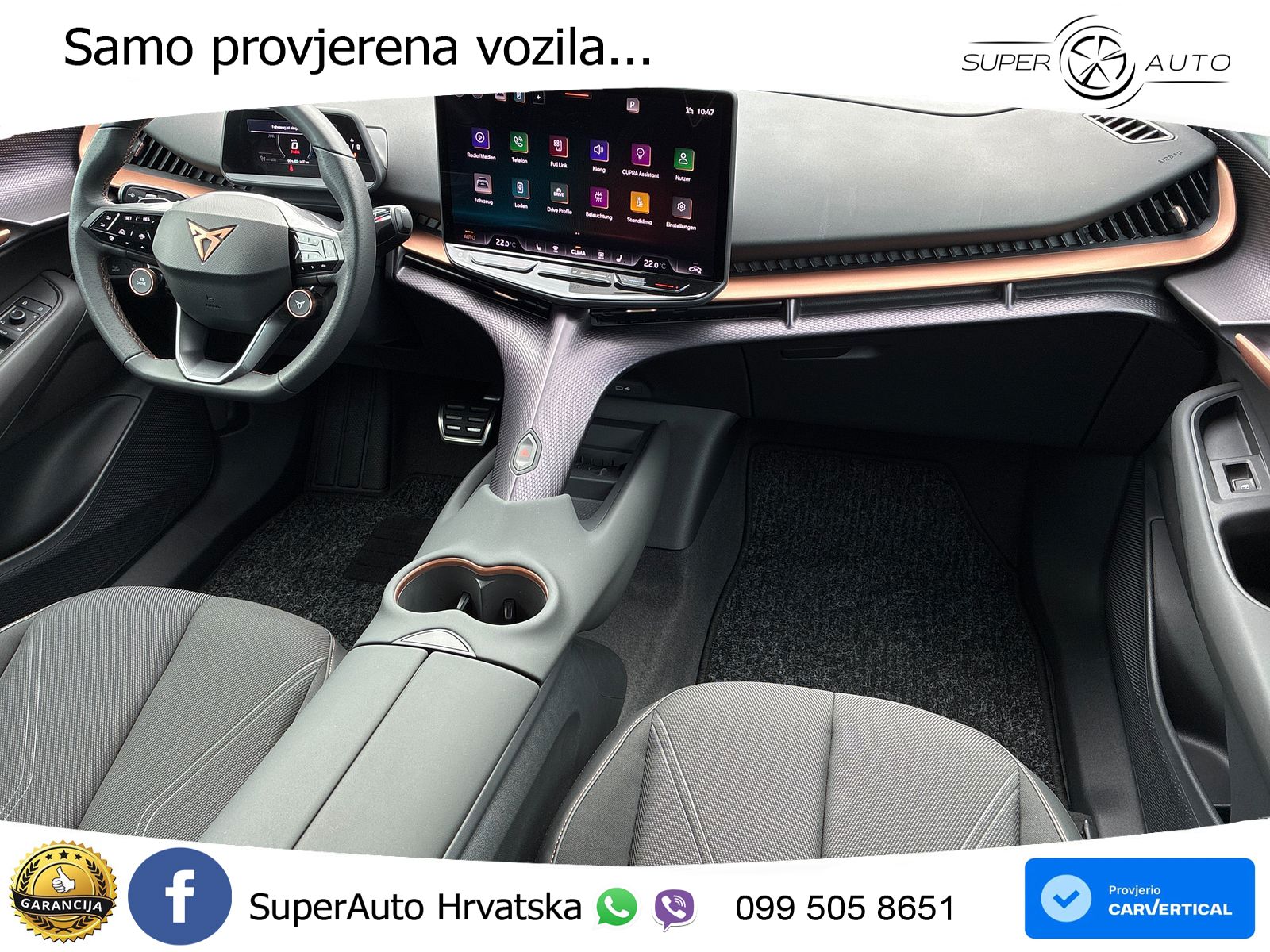 Cupra Tavascan 82 kWh (286 KS) LED+GR SJED+ACC