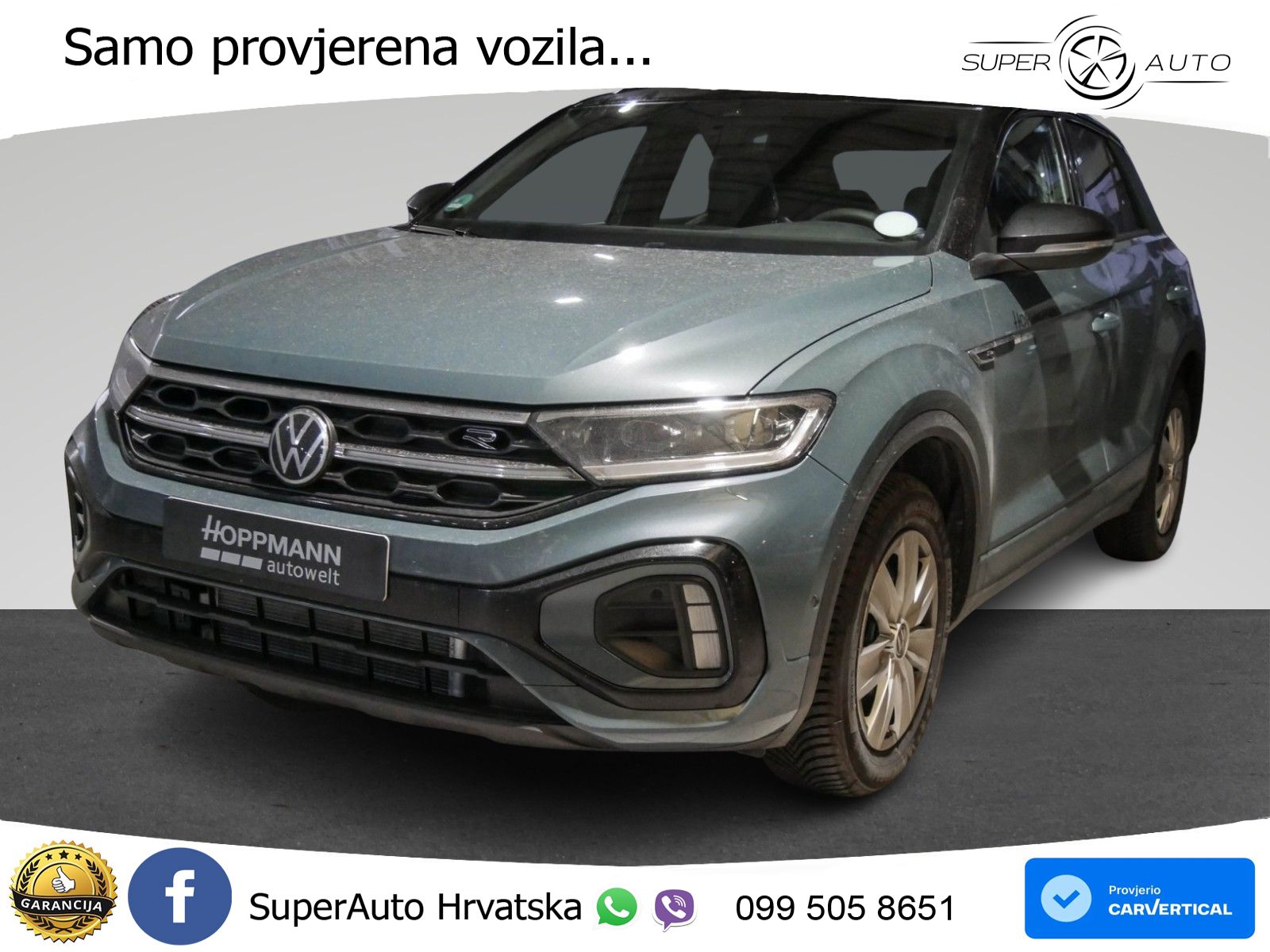 Volkswagen T-Roc 1.5 TSI (150 KS) DSG MATRIX+GR SJED+KAM