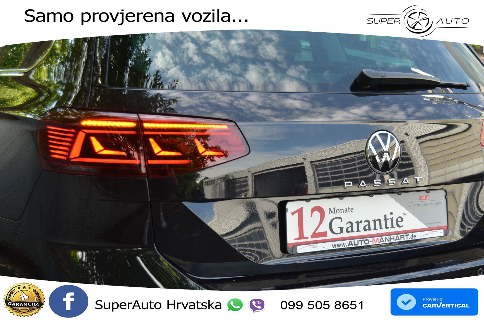 Volkswagen Passat Variant 2.0 TDI (200 KS) DSG Elegance LED+GR SJED+ACC
