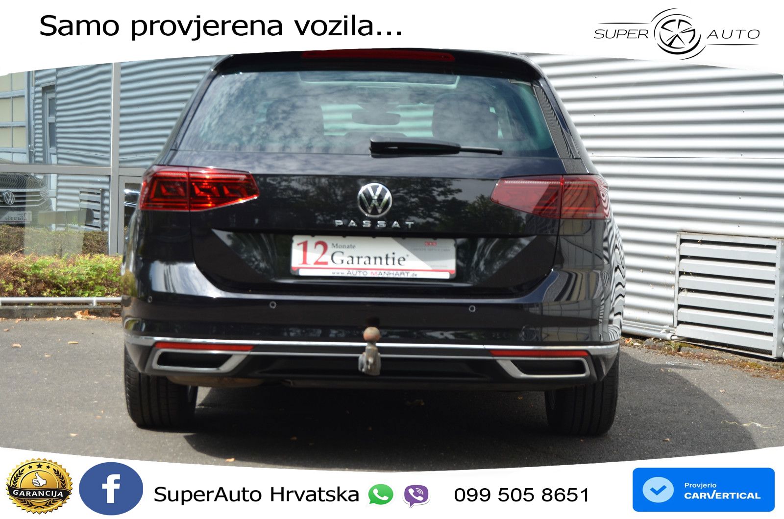 Volkswagen Passat Variant 2.0 TDI (200 KS) DSG Elegance LED+GR SJED+ACC