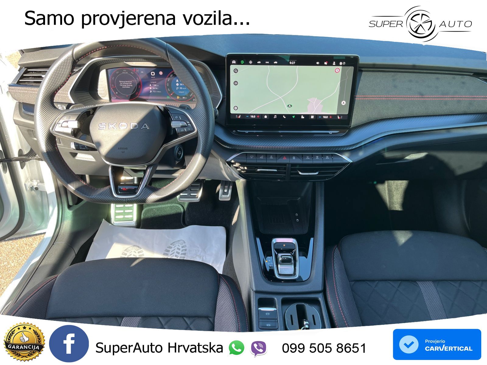 Škoda Octavia Combi RS 2.0 TSI (265 KS) DSG MATRIX+GR SJED+KAM