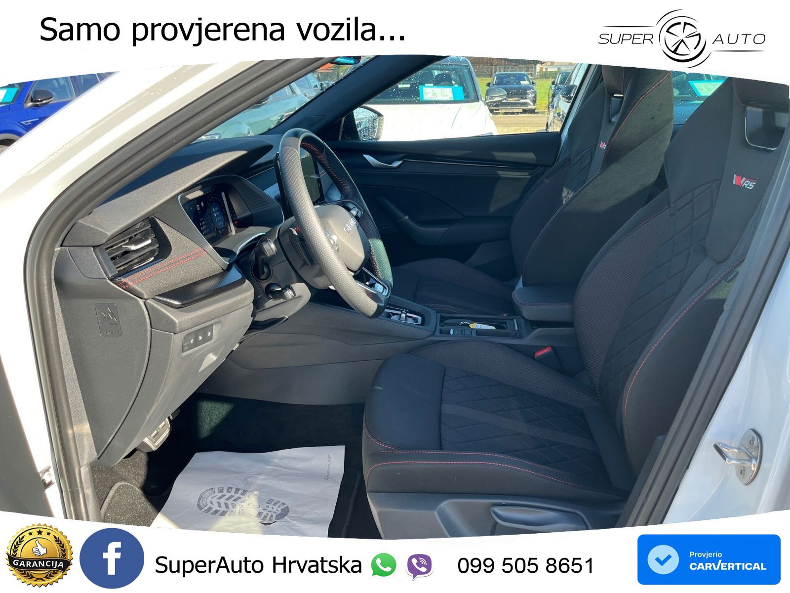 Škoda Octavia Combi RS 2.0 TSI (265 KS) DSG MATRIX+GR SJED+KAM