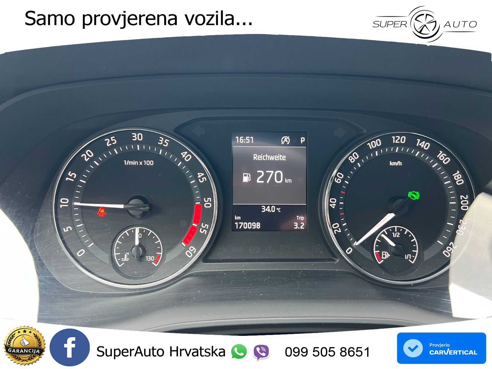 Škoda Octavia Combi 2.0 TDI (150 KS) DSG