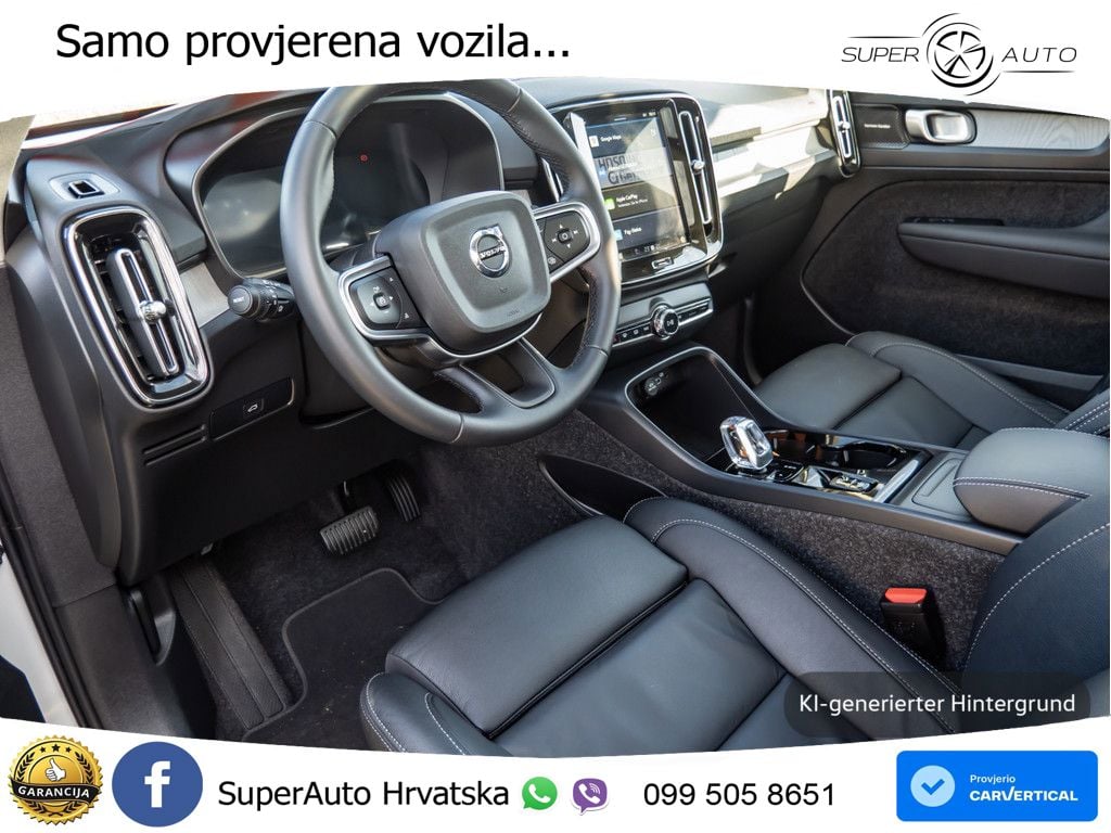 Volvo XC40 2.0 B3 163 KS Automatic ACC+GR SJED+360+PANO
