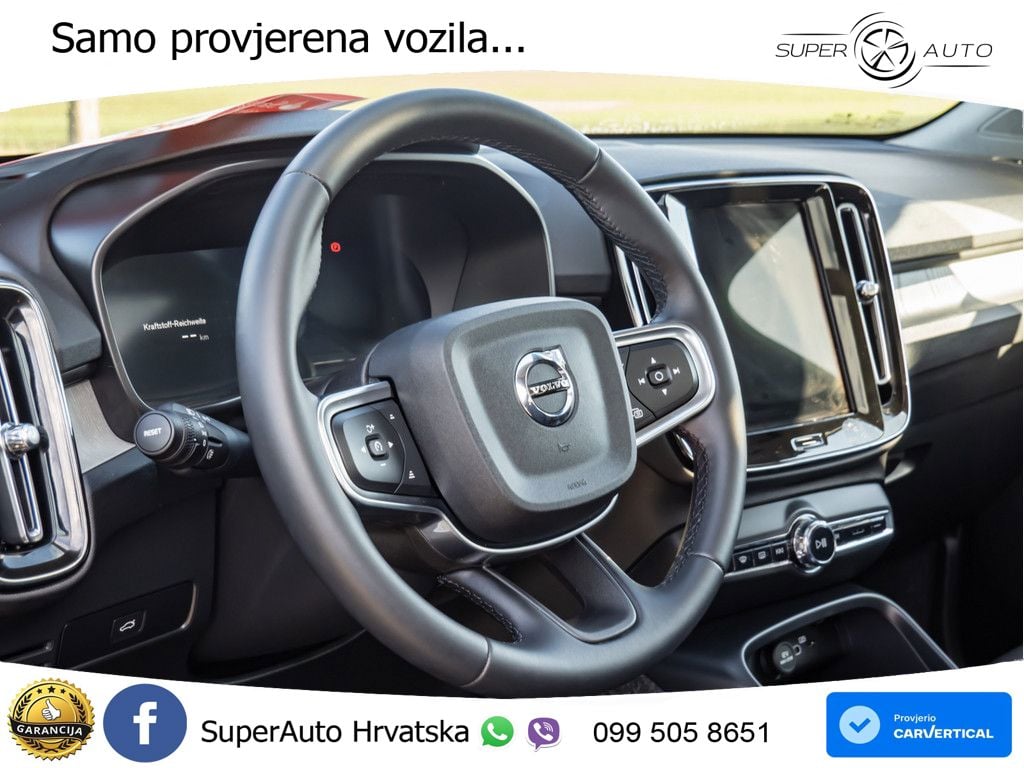 Volvo XC40 2.0 B3 163 KS Automatic ACC+GR SJED+360+PANO