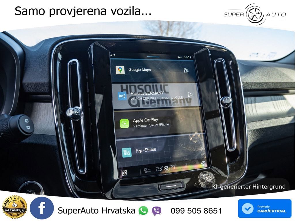 Volvo XC40 2.0 B3 163 KS Automatic ACC+GR SJED+360+PANO