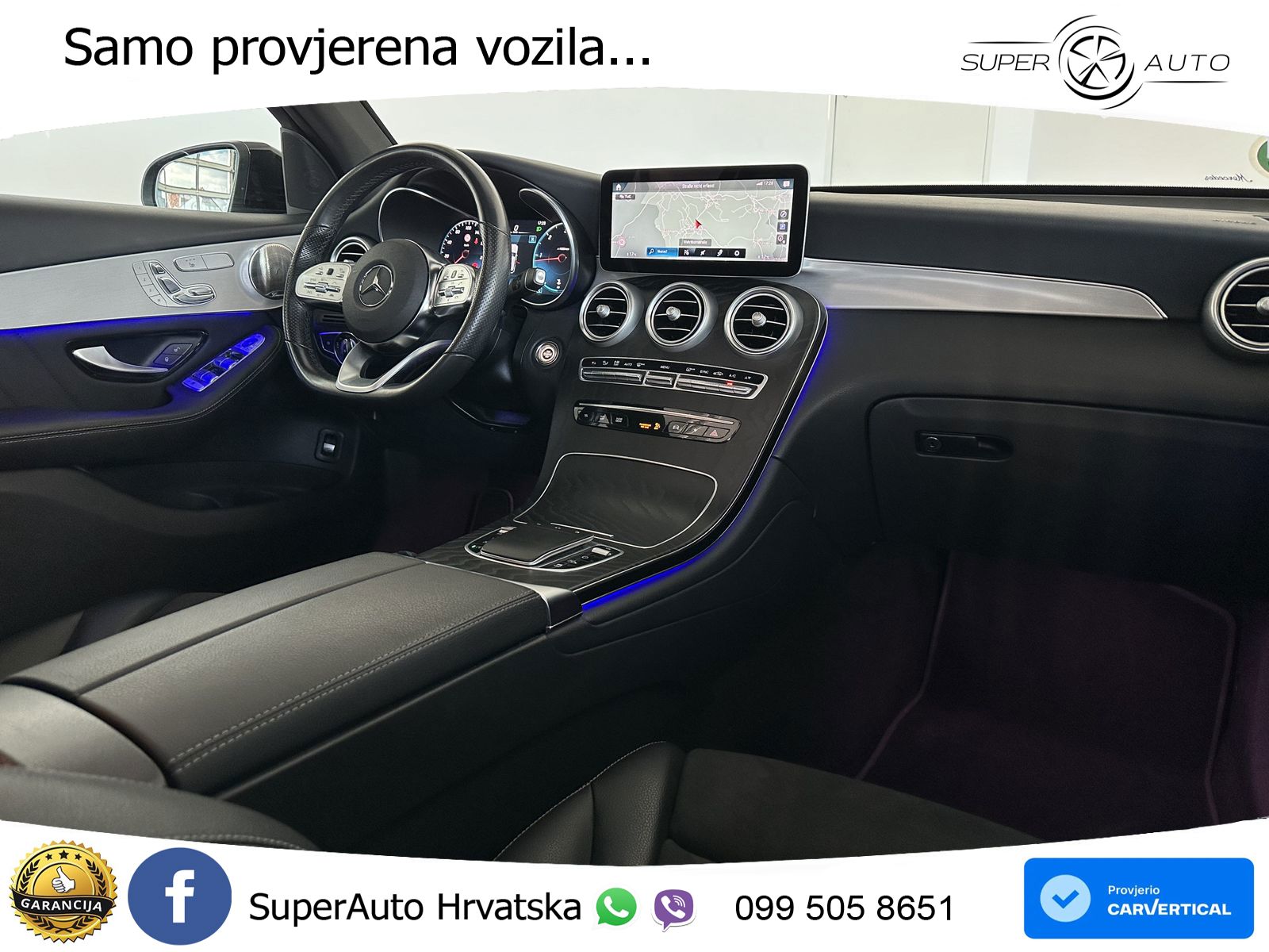 Mercedes GLC 300d (245 KS) 4MATIC G-TRONIC AMG LED+GR SJED+ACC