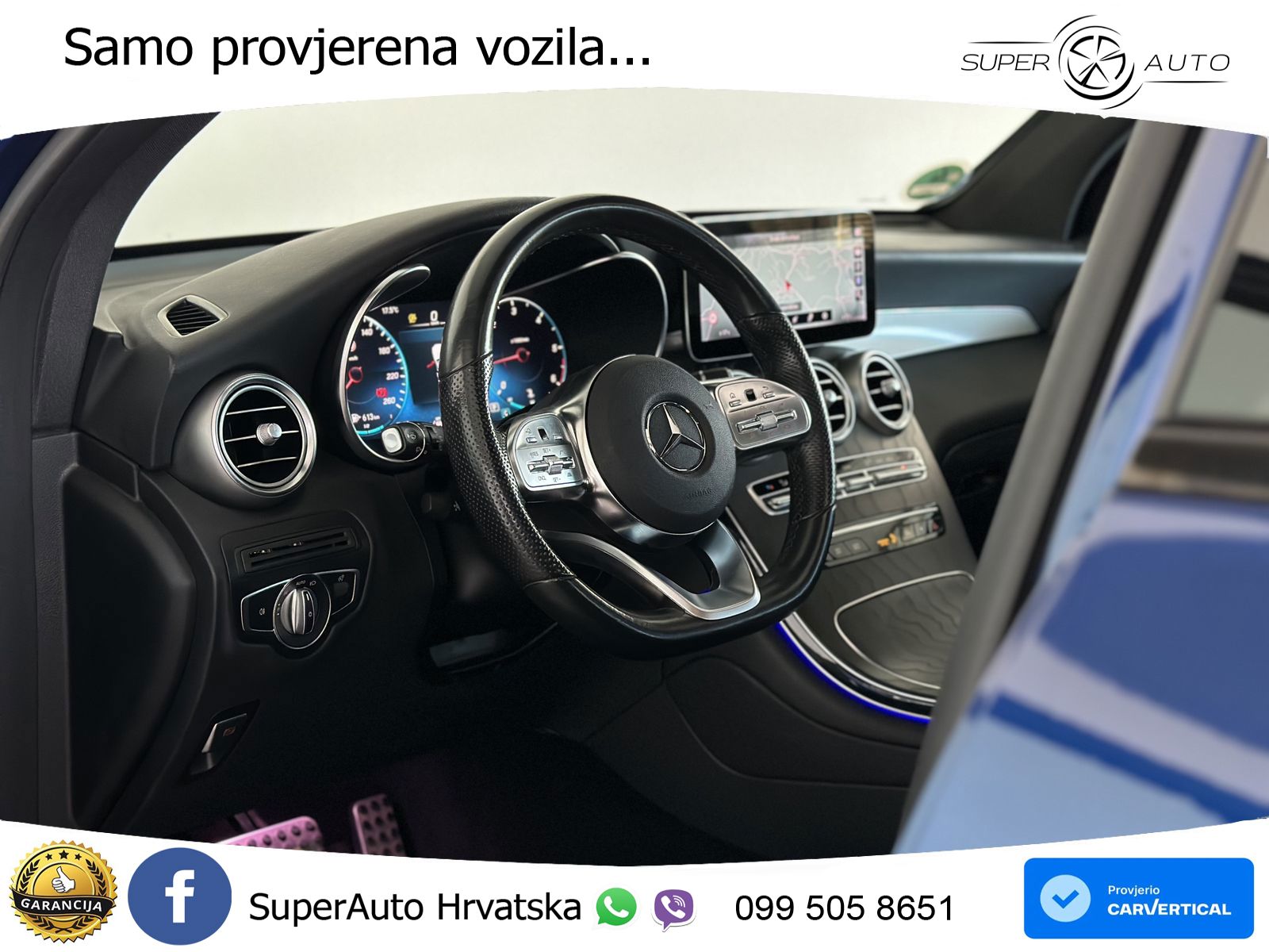 Mercedes GLC 300d (245 KS) 4MATIC G-TRONIC AMG LED+GR SJED+ACC