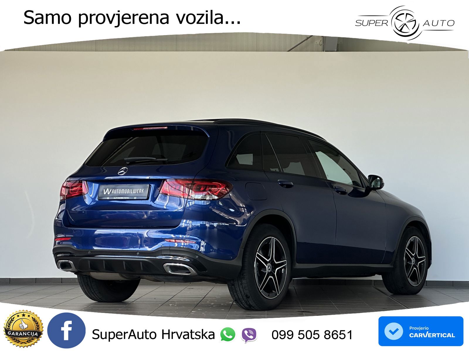 Mercedes GLC 300d (245 KS) 4MATIC G-TRONIC AMG LED+GR SJED+ACC