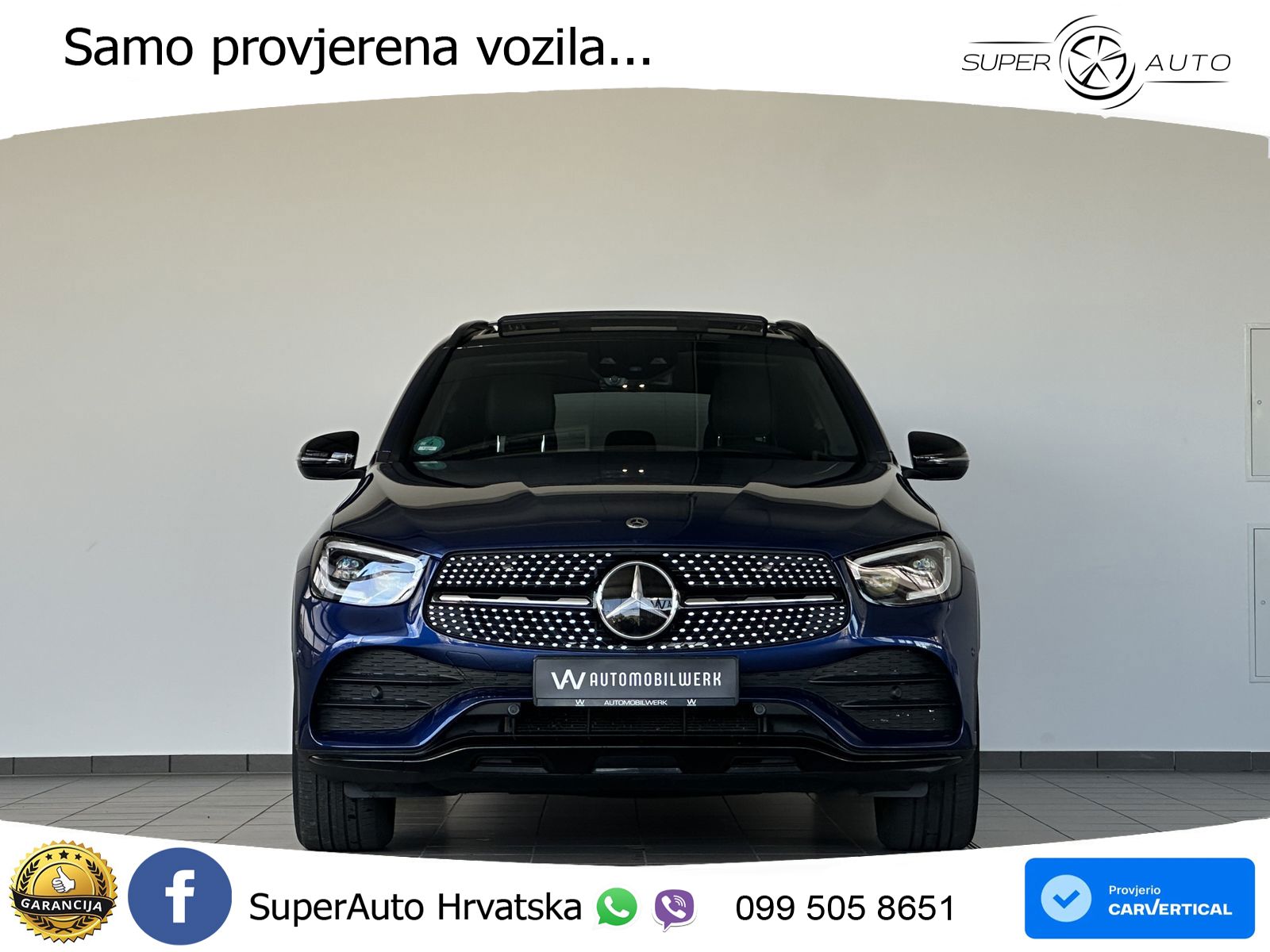 Mercedes GLC 300d (245 KS) 4MATIC G-TRONIC AMG LED+GR SJED+ACC