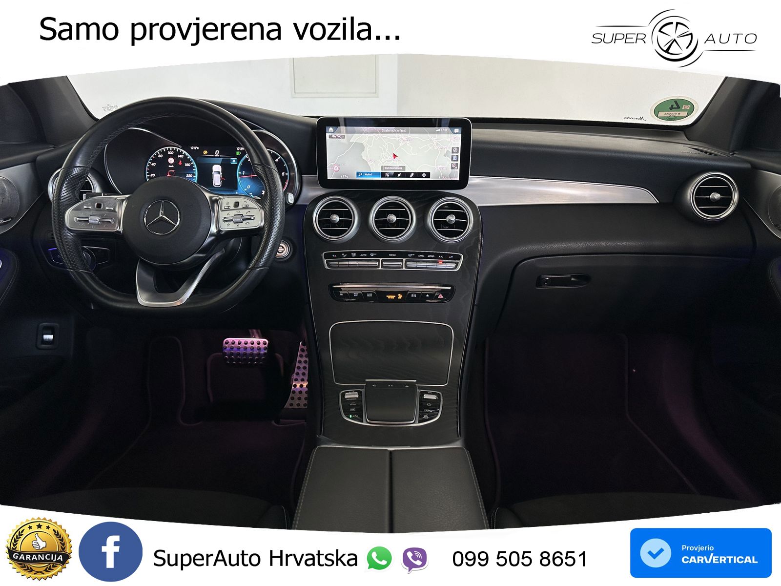 Mercedes GLC 300d (245 KS) 4MATIC G-TRONIC AMG LED+GR SJED+ACC