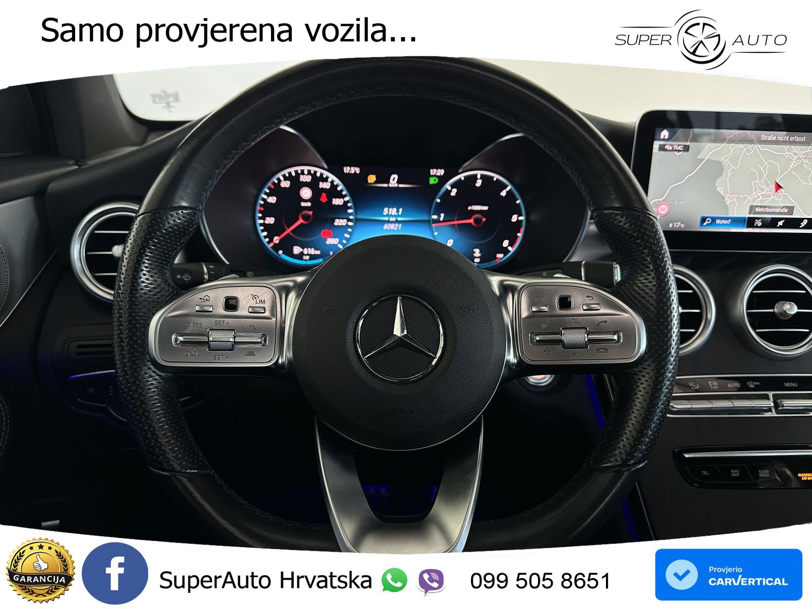 Mercedes GLC 300d (245 KS) 4MATIC G-TRONIC AMG LED+GR SJED+ACC