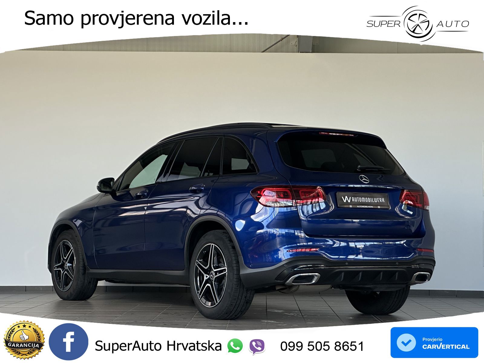 Mercedes GLC 300d (245 KS) 4MATIC G-TRONIC AMG LED+GR SJED+ACC