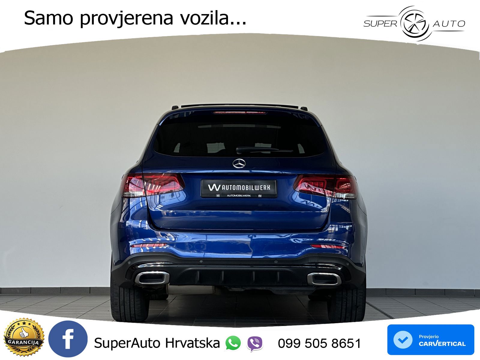 Mercedes GLC 300d (245 KS) 4MATIC G-TRONIC AMG LED+GR SJED+ACC