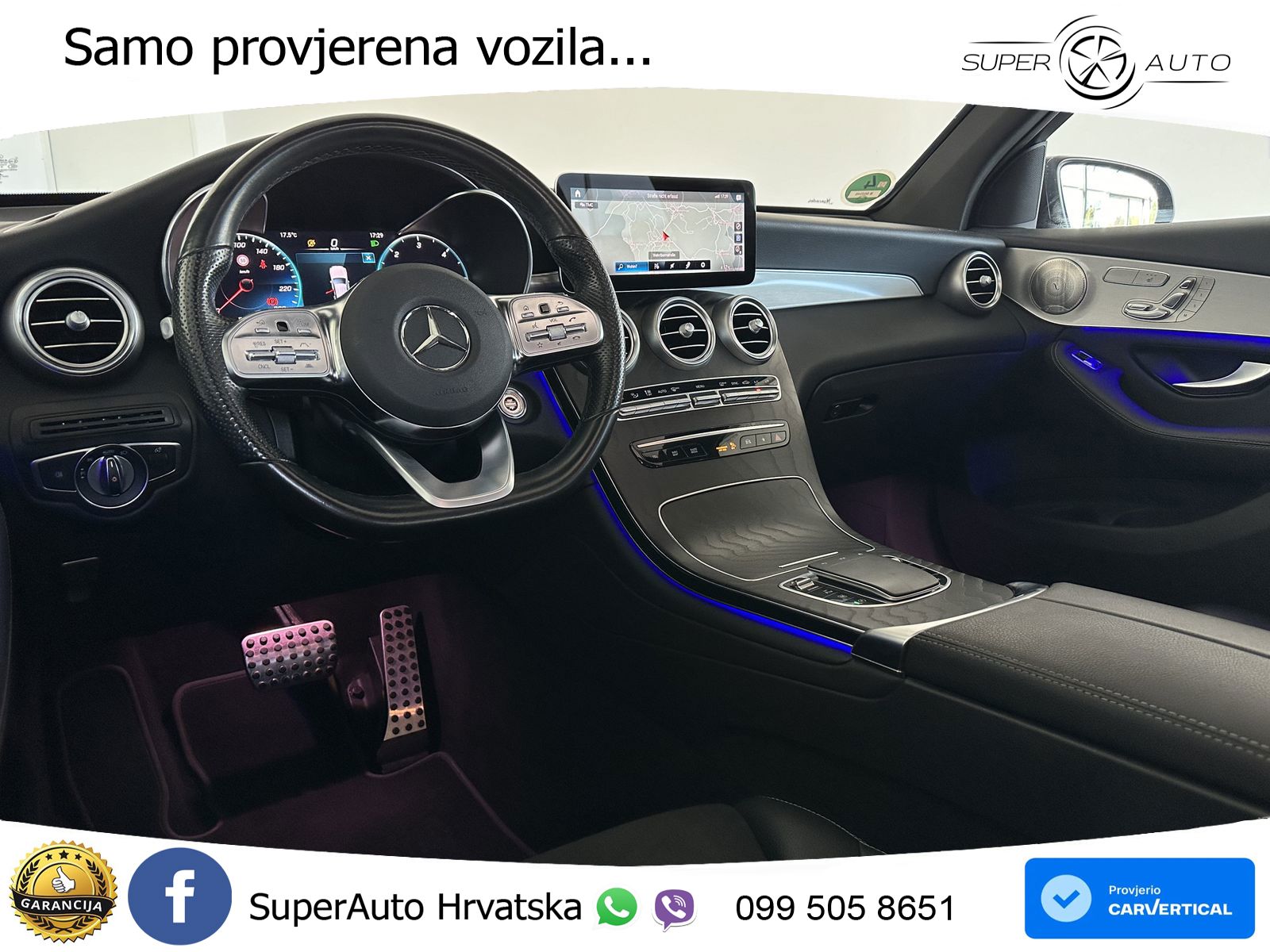 Mercedes GLC 300d (245 KS) 4MATIC G-TRONIC AMG LED+GR SJED+ACC